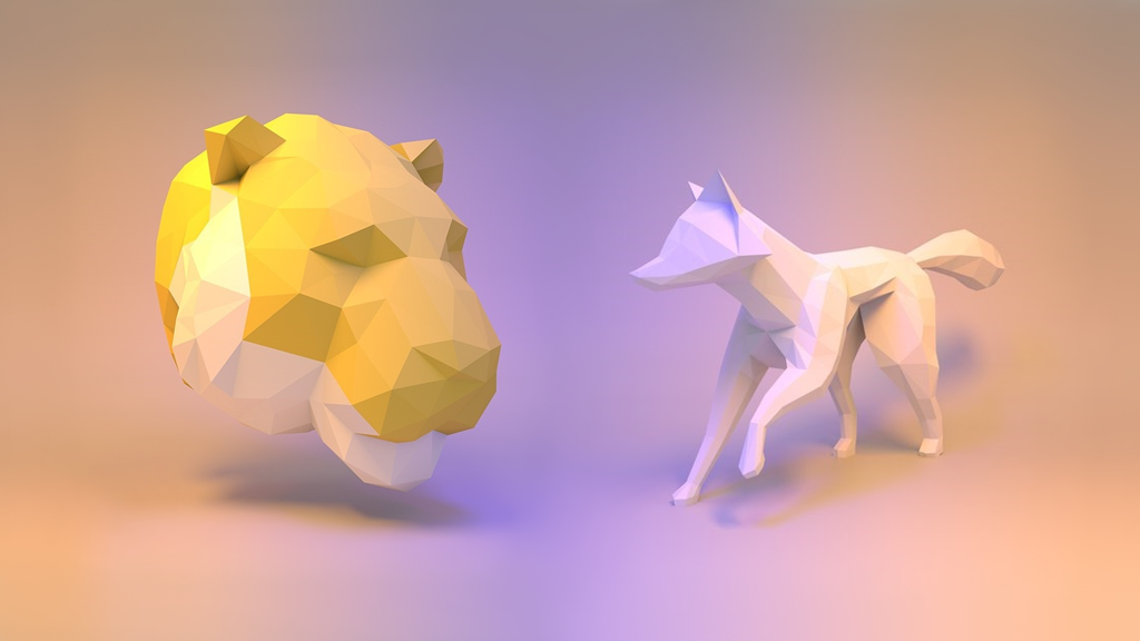 Paper Craft 3D modeli životinja od papira