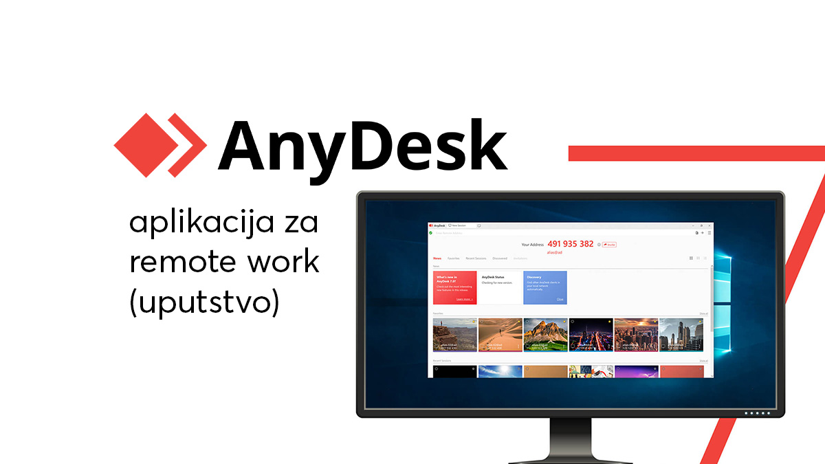 AnyDesk aplikacija za remote work – uputstvo